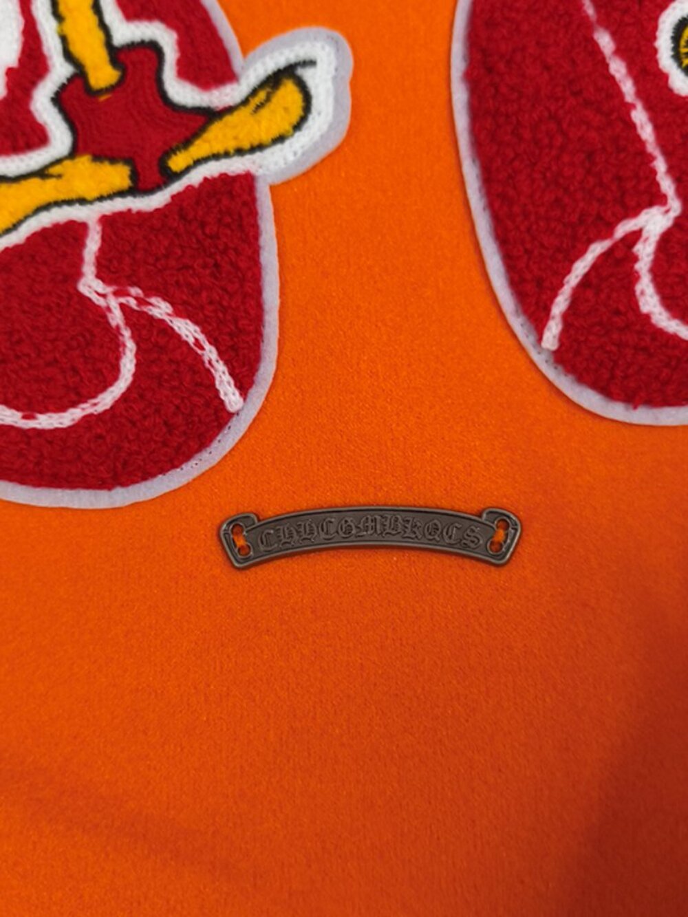 Chrome Hearts Color-Block Baseball Jacket - Picture 11 of 11